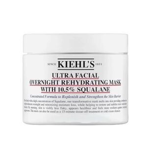 Kiehl's Ultra Facial Overnight Rehydrating Mask with 10.5% Squalane 0.5 Fl. Oz.